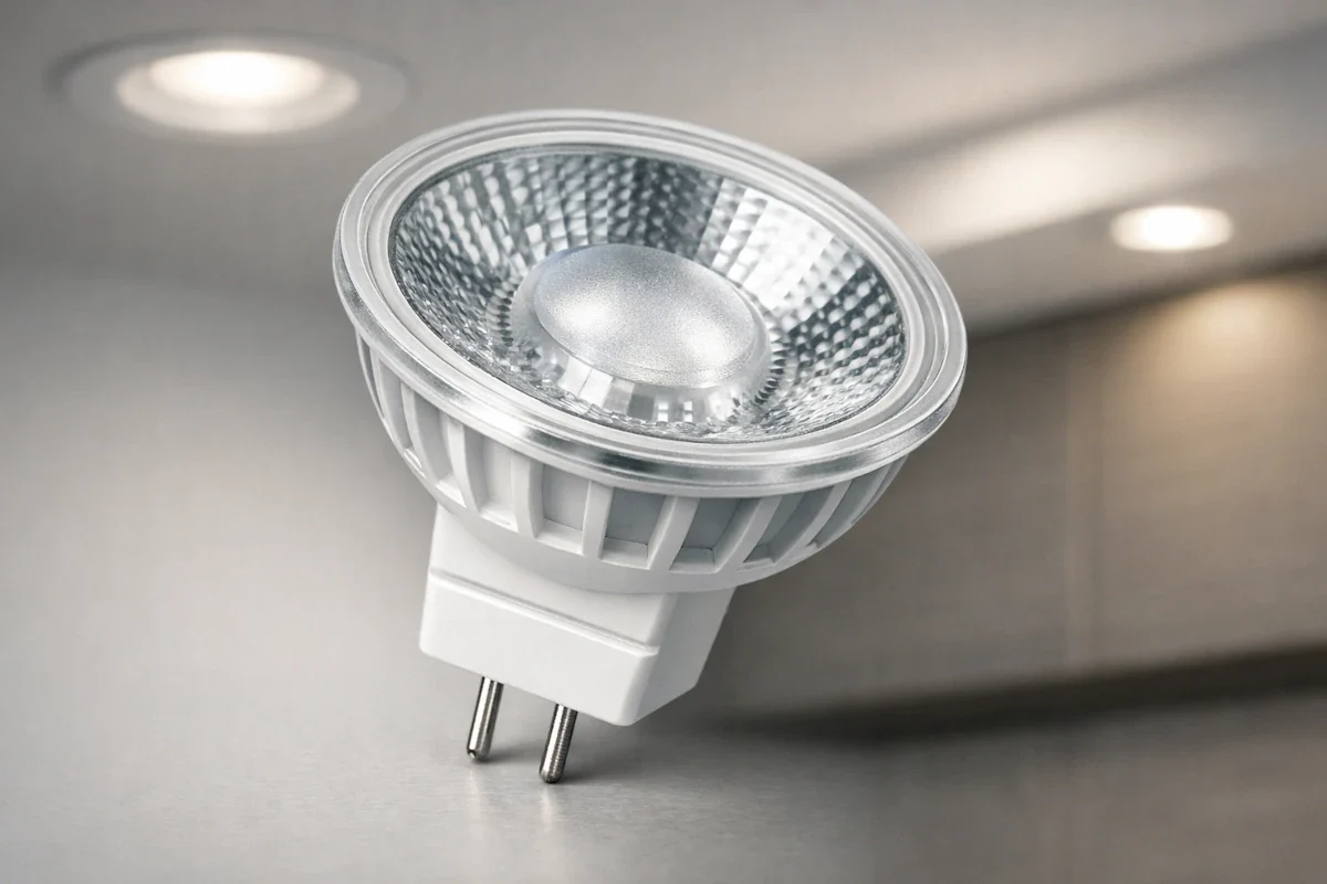 GU5.3 MR16 LED Spot mit 5,3 mm Stiftsockel GU5.3 MR16 LED Spot mit 5,3 mm Stiftsockel